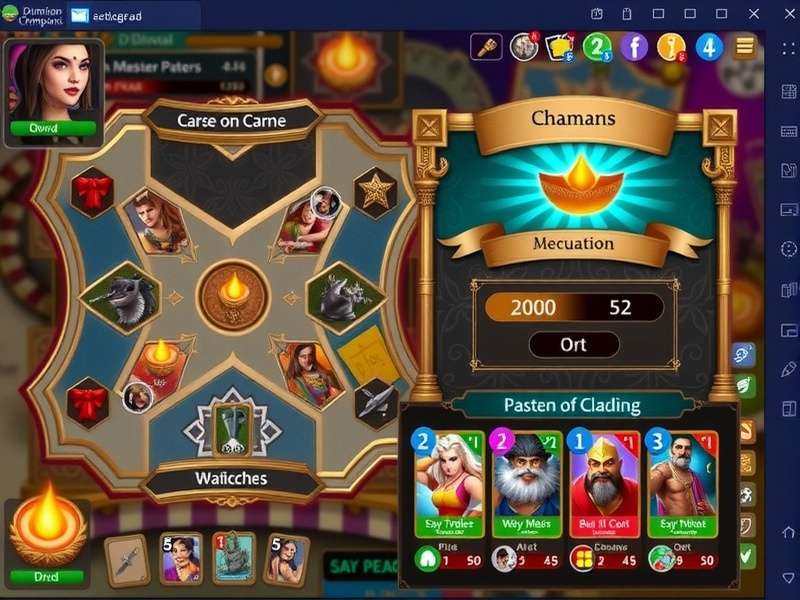 Dominion Champions Diwali special event showcasing festive arena